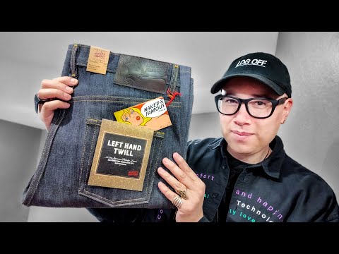 Видео: Naked & Famous Strong Guy Denim: мои первые японские джинсы с кромкой!