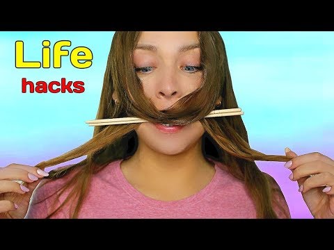 Видео: 7 ЛАЙФХАКОВ для волос / Beauty Life HACKS / Tanya StreLove