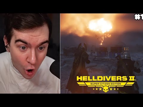 Видео: БРАТИШКИН ИГРАЕТ В HELLDIVERS 2 #1