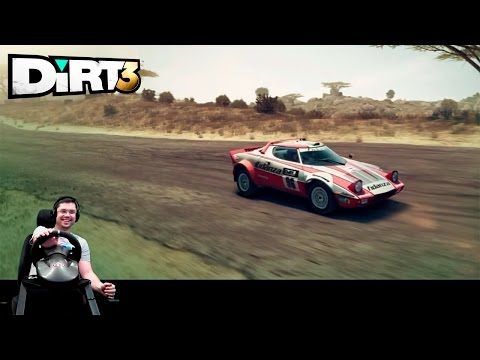 Видео: Кения + Lancia Stratos = супер ралли! Dirt 3