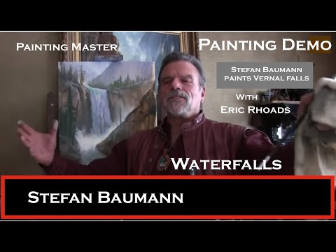 Видео: Демонстрация картины от Стефана Бауманна. Шаг за шагом. Как рисовать на пленэре на натуре.