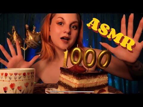 Видео: АСМР МУКБАНГ | Шоколадный торт 😍 с клубникой 🍓1000% Релакс: Чай и Триггеры! Итинг в конце видео
