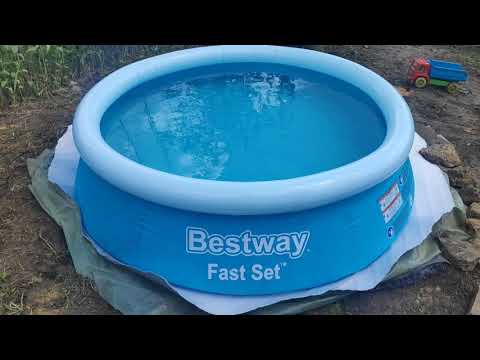 Видео: Бассейн Bestway 183см/51см