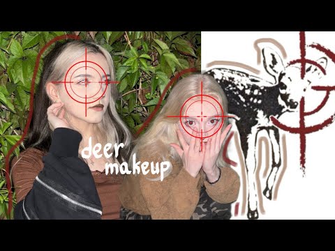 Видео: deer makeup 🦌 | макияж оленя | тренд тик тока 