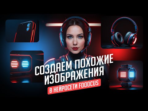 Видео: Как делать похожие по стилю изображения в нейросети Fooocus