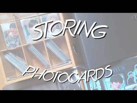 Видео: Storing photocards | Организация кпоп фотокарт по биндерам / nct, monsta x, ateez, one pact, svt 