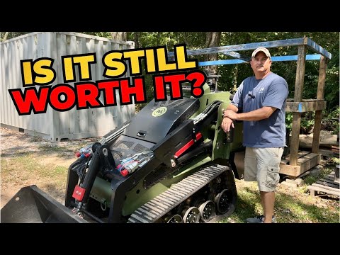 Видео: Что мне не нравится в моем китайском мини-погрузчике с бортовым поворотом VMENG 580T Pro (после 4...