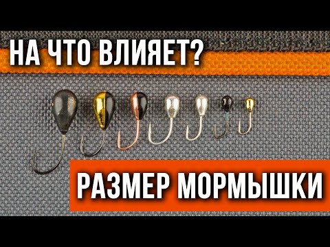 Видео: На что влияет размер мормышки.