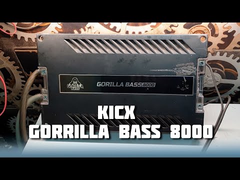 Видео: Бразильский аппарат Kicx Gorrilla Bass 8000