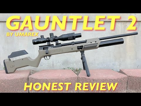 Видео: Umarex Gauntlet 2: калибр .25