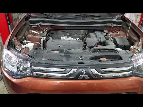 Видео: Mitsubishi Outlander III  2,0 б. При работе кондиционера появляется свист при определённых оборотах.
