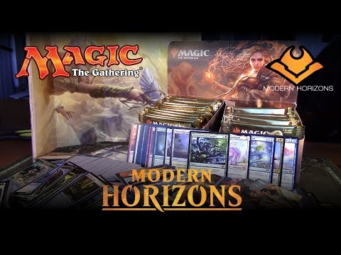 Видео: Magic The Gathering - Дисплей Горизонты Модерна (Modern Horizons) Много мификов!