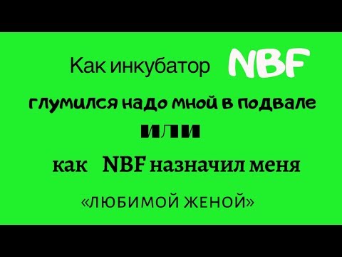 Видео: Как инкубатор НБФ глумился надо мной в подвале или как Инкубатор НБФ объявил меня "любимой женой"