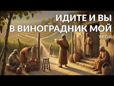 Видео: Идите и вы в виноградник Мой | Солдатов Вадим