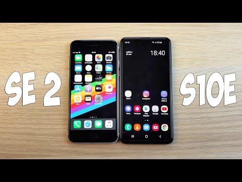 Видео: IPHONE SE (2020) VS SAMSUNG GALAXY S10E - ЧТО ВЫБРАТЬ? ПОЛНОЕ СРАВНЕНИЕ!