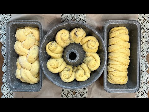 Видео: Красиви козунаци за Великден 5 (easter bread) #cooking #easterbread  #dough #козунак #пекарь #тесто
