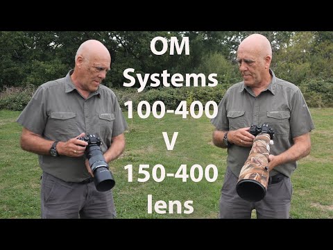 Видео: Сравнение объективов OM Systems 100-400 мм и 150-400 мм