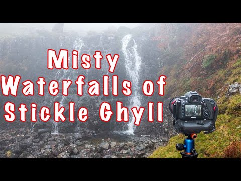Видео: Туманные водопады Стикл-Гилл — Пейзажная фотография