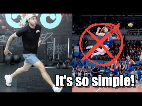 Видео: Прыгай ВЫШЕ ВСЕГО в волейболе, не теряя силы в АТАКЕ!