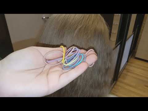 Видео: Красивая прическа на 1 сентября и не только. Быстро и Легко.  Прически из Резиночек.