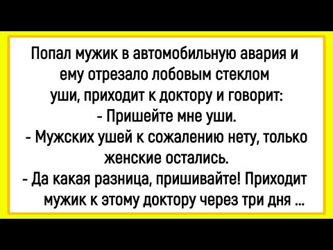 Видео: 🤡Как Мужику Женские Уши Пришили! Сборник Очень Смешных Анекдотов! Юмор! Позитив!