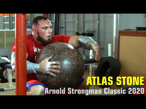 Видео: АЛЕКСЕЙ НОВИКОВ - ПОДНЯТИЕ ШАРА АТЛАСА / Arnold Strongman Classic 2020