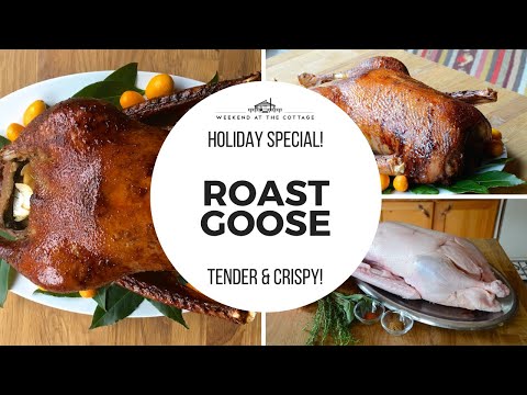 Видео: Рецепт ЖАРЕНОГО ГУСЯ!