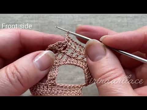 Видео: 🔥 Супер шикарная кайма для отделки вязаных изделий