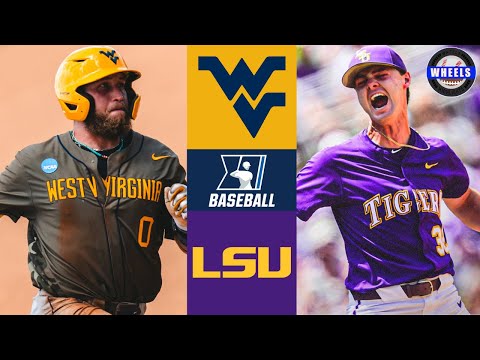 Видео: Западная Вирджиния против №6 LSU | Суперрегиональные соревнования, игра 1 | Лучшие моменты студен...