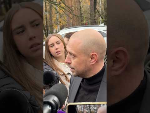 Видео: Олег Верещагин на прощании с Романом Поповым