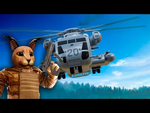 Видео: НОВЫЙ КРУТОЙ ВЕРТОЛЕТ SUPER STALLION В ROBLOX WAR TYCOON!