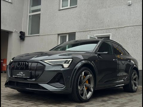 Видео: AUDI E-TRON S SPORTBACK QUATTRO 2022 РОКУ 59 ТИС. КМ ПРОБІГУ