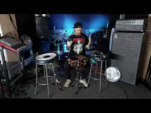 Видео: Полная замена пластиков и настройка малого барабана\Что я делаю чтобы звучало круто