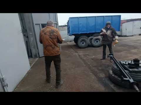 Видео: "ЗАМІНИЛИ БОРТИ" НА ПРИЧЕПІ 2ПТС4. ЗДАЛИ ТРВШКИ БРУХТУ