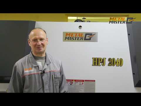 Видео: Гидравлический листогибочный пресс Metal Master HPJ 2040 E22  Пусконаладка  Настройка инструмента