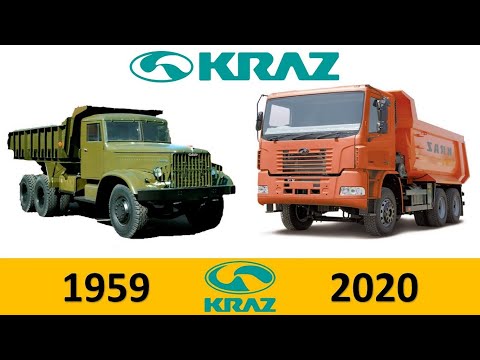 Видео: 🔴Эволюция КрАЗ|KrAZ Evolution|Все модели КрАЗ (1959-2020)Эволюция#11