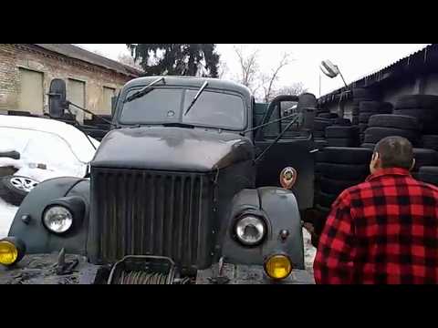 Видео: ГАЗ-63 с мотором Mercedes om314 дизель. Небольшой тест-драйв