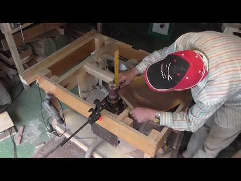 Видео: Проще не придумешь!  Механизм подъема и опускания шлифбарабана.