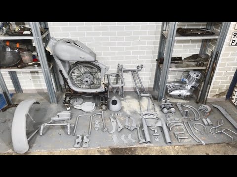 Видео: Реставрация старого советского мотоцикла. Иж 49 под полное восстановление.