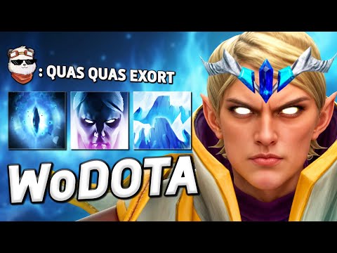 Видео: БОЖЕСТВЕННЫЙ ЛЕДЯНОЙ INVOKER / WORLD OF DOTA / Дота 2