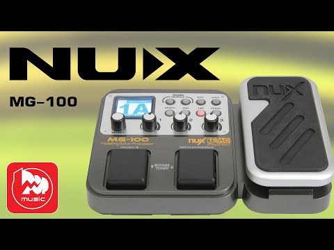 Видео: Гитарный процессор NUX MG-100 - простой и недорогой