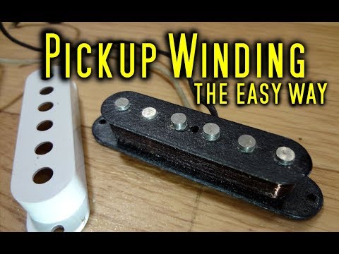 Видео: Намотка звукоснимателя гитары с помощью аккумуляторной дрели