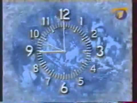 Видео: Новогодняя заставка ОРТ 2000+Новогодние Часы ОРТ 2000.avi