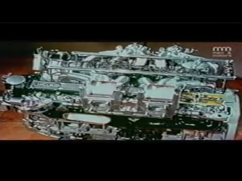 Видео: Двигатель Jaguar V12