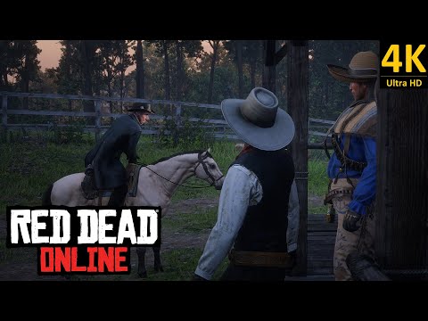Видео: Red Dead Online [4K] Прохождение миссии #5 - Керосин, мазут и жадность! - Red Dead Redemption 2
