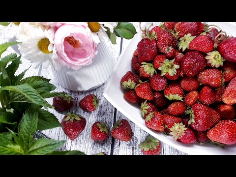 Видео: Delicious!!! Strawberry jam!!!🍓🍓🍓 Это очень вкусно!!! Клубничный джем!!!🍓🍓🍓