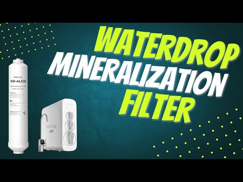 Видео: Установка фильтра щелочной реминерализации для обратного осмоса Waterdrop G3P600