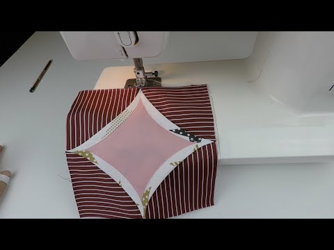 Видео: Хитрости лоскутного шитья. Идея нового изумительного блока для пэчворка.