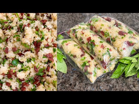 Видео: Пропаренный клейкий рис с китайской колбасой