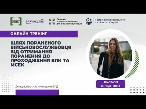 Видео: Шлях пораненого військовослужбовця від отримання поранення до проходження ВЛК та МСЕК